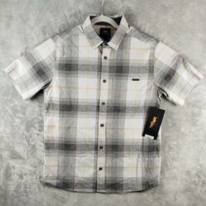 Sitka Gear Ambary S/S Shirt Mens Medium Blue Haze Hemp Blend 600219-BLHZP-L